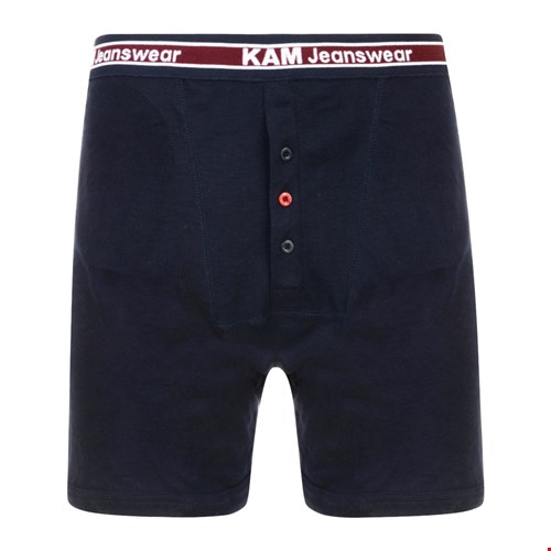 KAM 3 Button Rib Knit Trunk